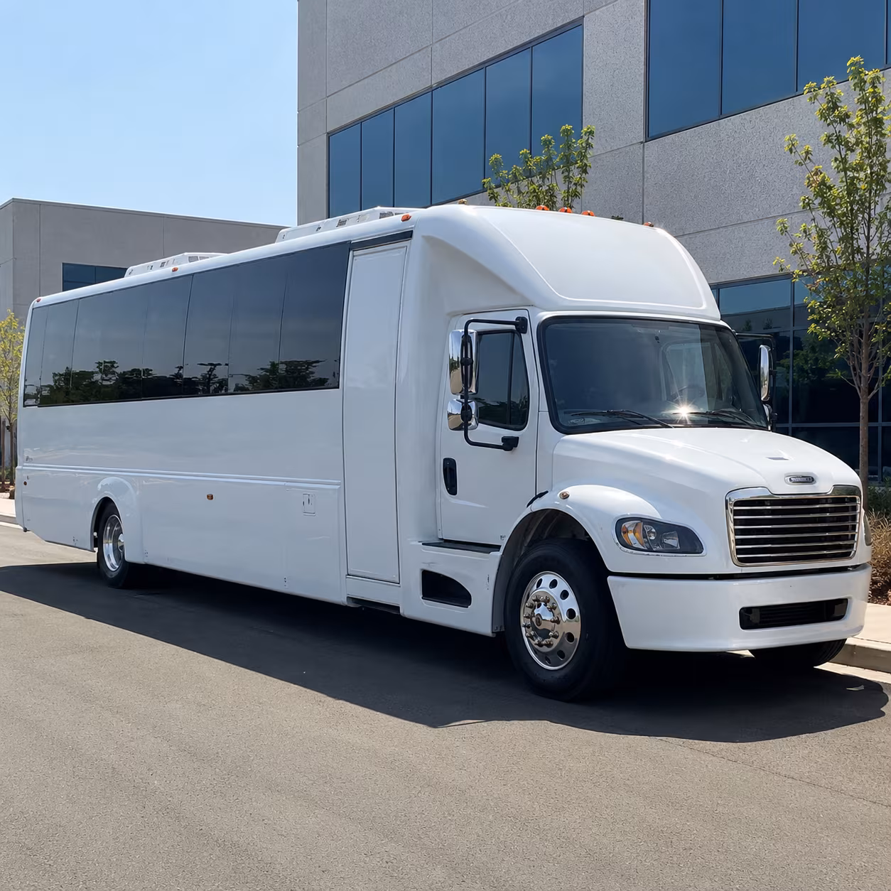 stratford 25 passenger party bus