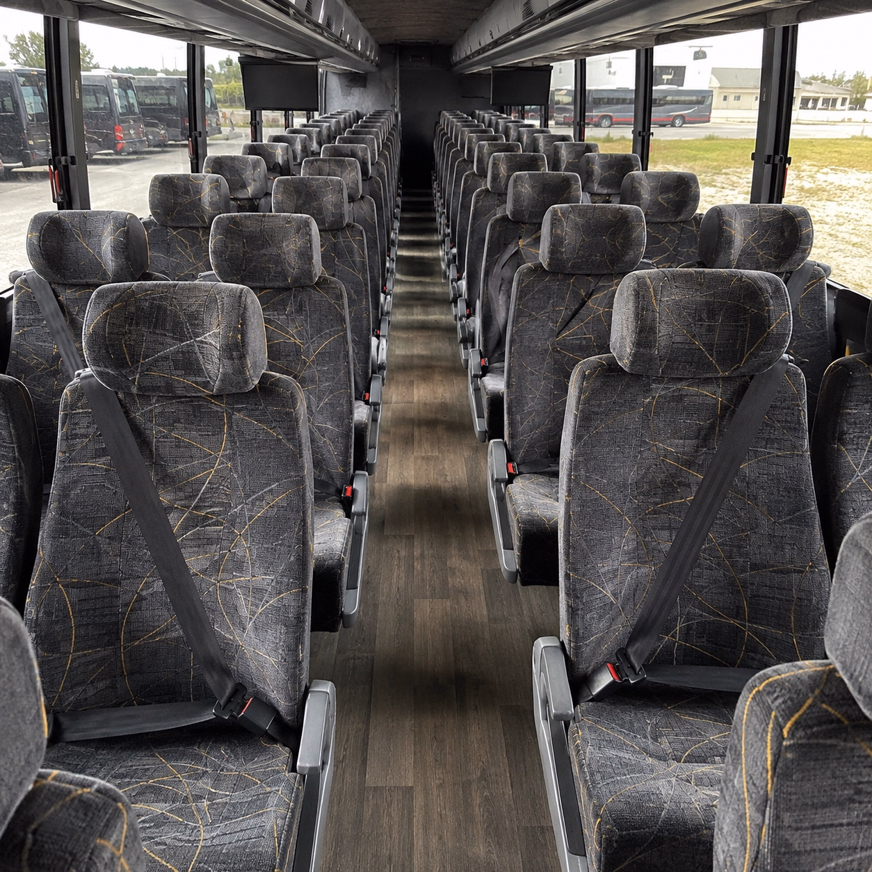 stratford charter bus interior gallery