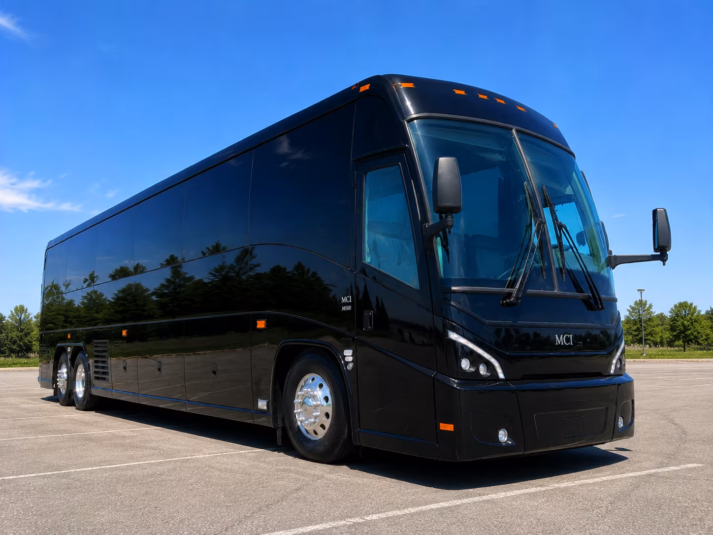 stratford charter bus rental exterior