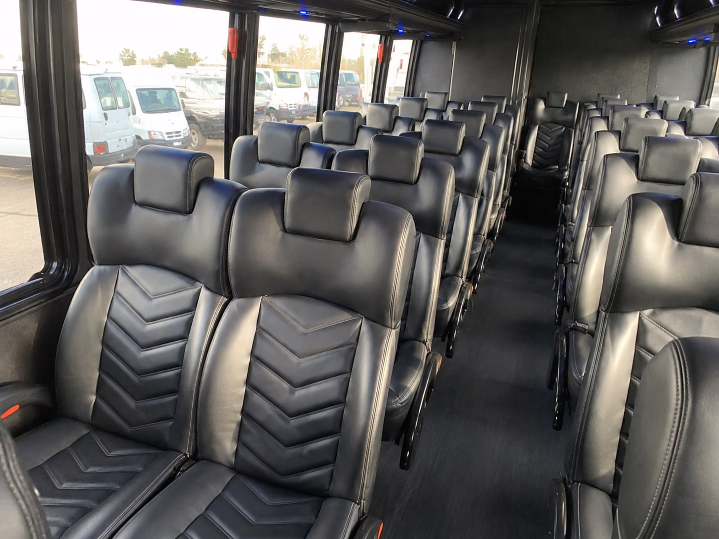 stratford employee transportation onboard seating