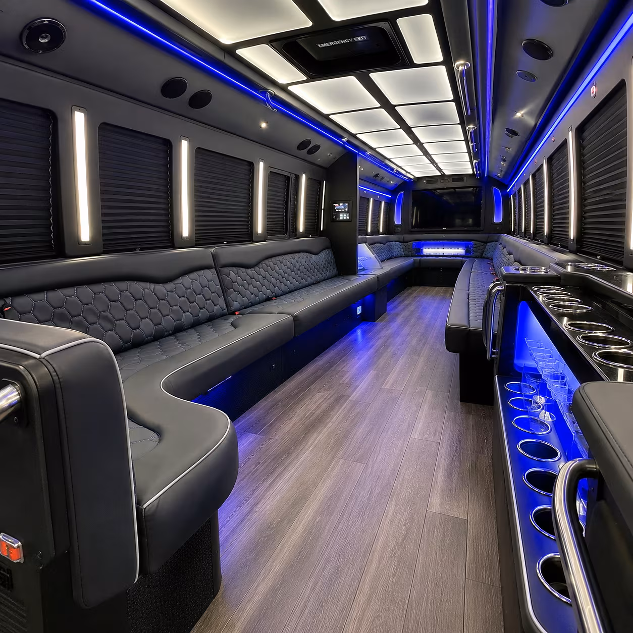 stratford party bus rentals inside
