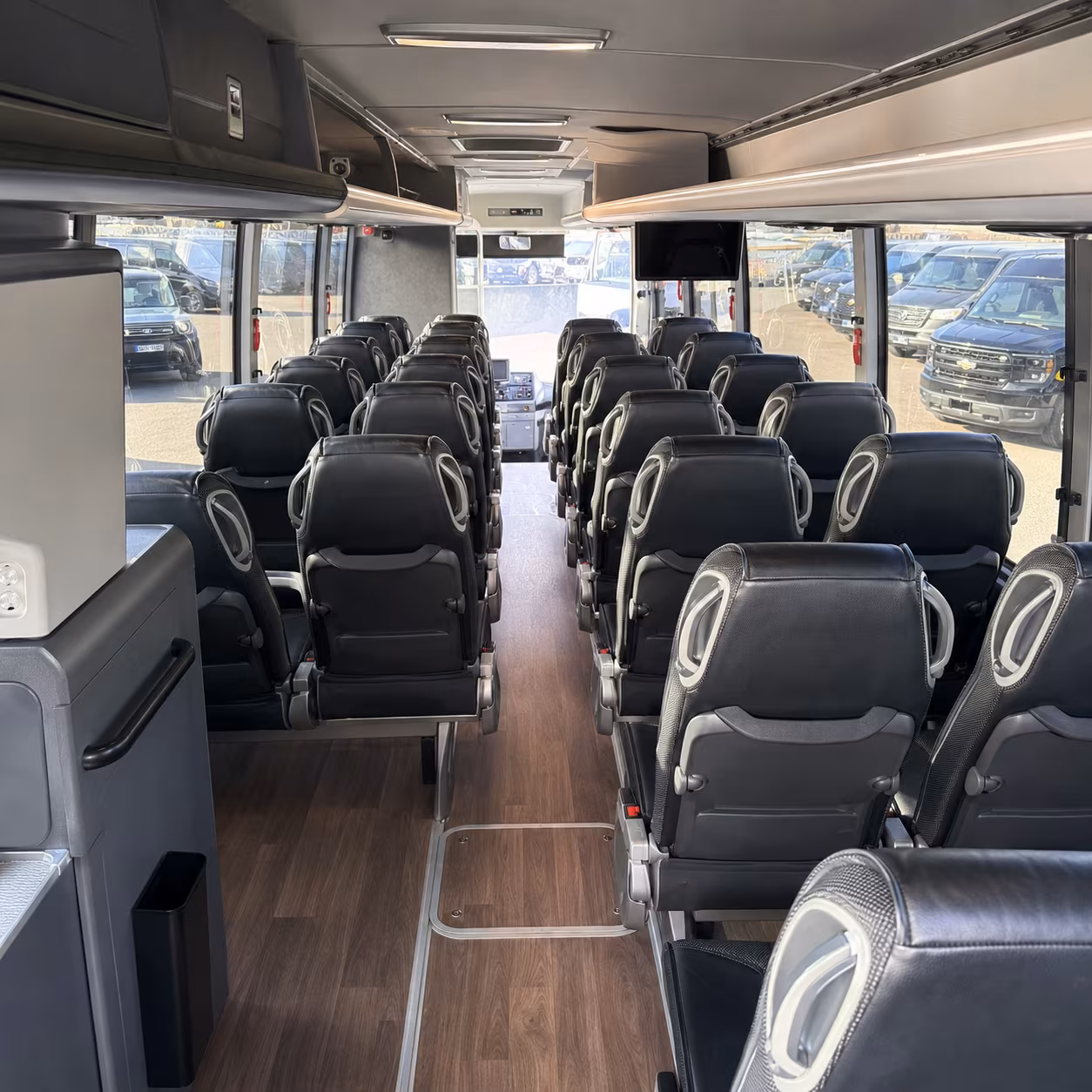 stratford religious group transportation onboard seating
